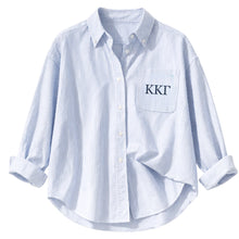 Sorority Campus Oxford Shirt- PRE- ORDER