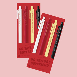 "Go Taylor's Boyfriend" Pen Set