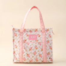 Quilted Everyday Tote Bag- Sorority