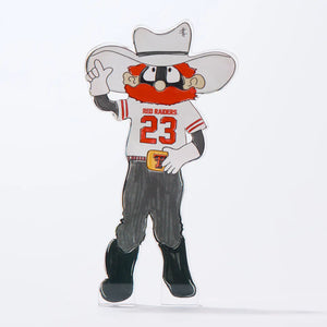 Raider Red Acrylic Shelfie