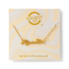 Retro Necklace- Sorority