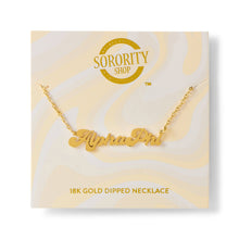 Retro Necklace- Sorority