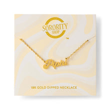 Retro Necklace- Sorority