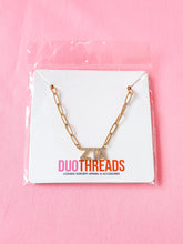 Rhinestone Paperclip Sorority Necklace
