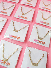 Rhinestone Paperclip Sorority Necklace