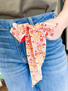 "Rush" Sorority Skinny Scarf