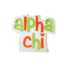 Shelf Sitter- Acrylic Sorority Letters