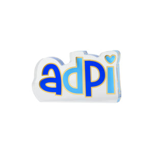 Shelf Sitter- Acrylic Sorority Letters