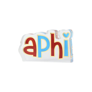 Shelf Sitter- Acrylic Sorority Letters