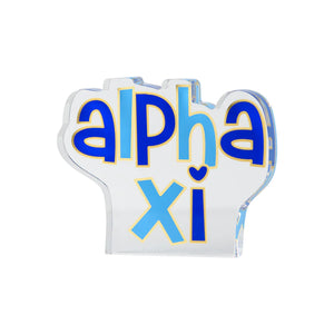 Shelf Sitter- Acrylic Sorority Letters