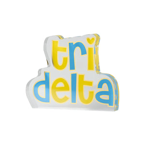 Shelf Sitter- Acrylic Sorority Letters