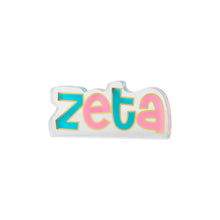 Shelf Sitter- Acrylic Sorority Letters