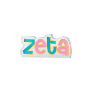 Shelf Sitter- Acrylic Sorority Letters