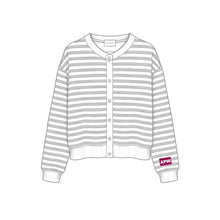 Sorority Campus Stripe Cardigan- PRE- ORDER