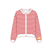 Sorority Campus Stripe Cardigan- PRE- ORDER