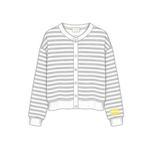 Sorority Campus Stripe Cardigan- PRE- ORDER