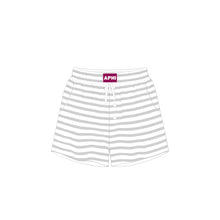 Sorority Campus Stripe Shorts- PRE- ORDER