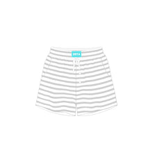 Sorority Campus Stripe Shorts- PRE- ORDER