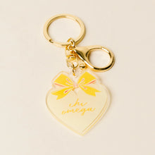 Sweetheart Bow Keychain- Sorority