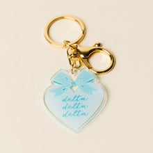 Sweetheart Bow Keychain- Sorority