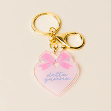 Sweetheart Bow Keychain- Sorority