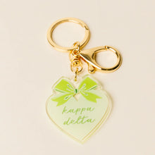 Sweetheart Bow Keychain- Sorority