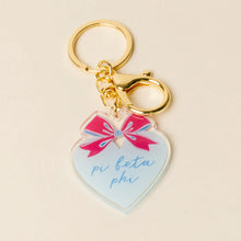 Sweetheart Bow Keychain- Sorority