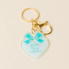 Sweetheart Bow Keychain- Sorority