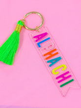 Tassel Acrylic Sorority Keychain