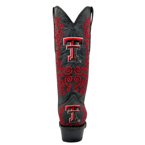 Texas Tech boots- Black "Claire"