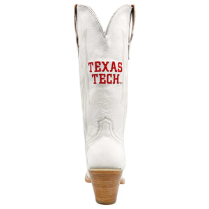 Texas Tech boots- White "Leighton"