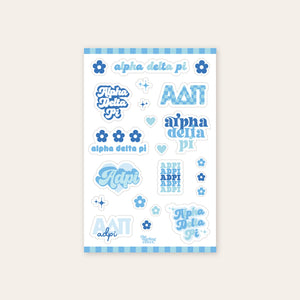 Darling Effect Sticker Sheet- Sorority