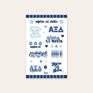 Darling Effect Sticker Sheet- Sorority