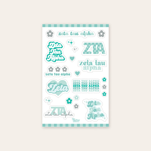 Darling Effect Sticker Sheet- Sorority