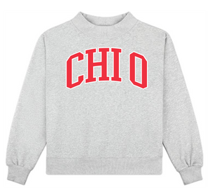 Sorority Mock Neck Sweatshirt- PRE-ORDER