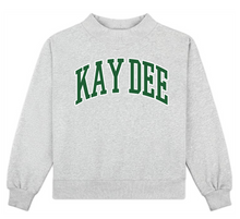 Sorority Mock Neck Sweatshirt- Parke Dupe