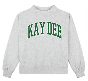 Sorority Mock Neck Sweatshirt- PRE-ORDER