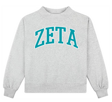 Sorority Mock Neck Sweatshirt- PRE-ORDER