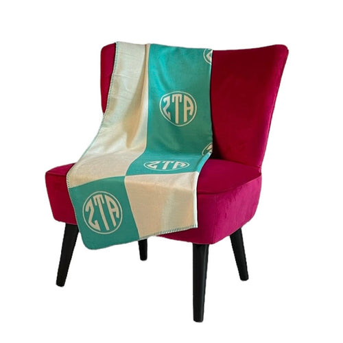 Bamboo Sorority Monogram Blanket