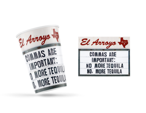 El Arroyo Party Cups- Tequila