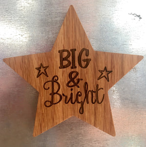 "Big & Bright" Star Magnet