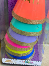 "Yay" Neon party hats