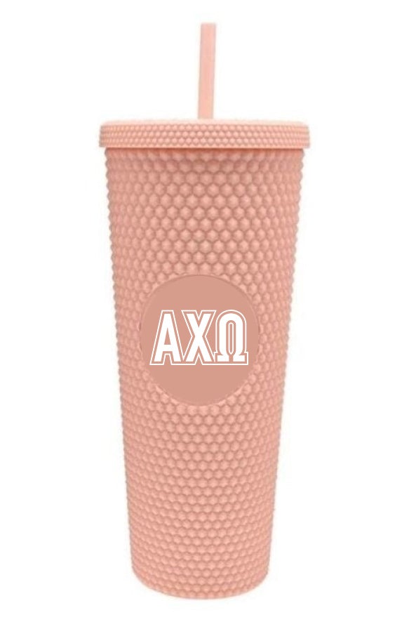 Studded Tumbler- Pink