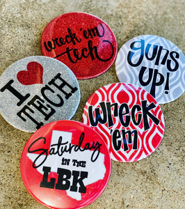 Tech Game Day Buttons