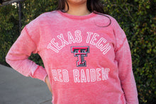 Texas Tech "Fan Favorite" drop tail sweatshirt- red
