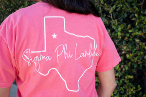 Sigma Phi Lambda LBK, TX shirt