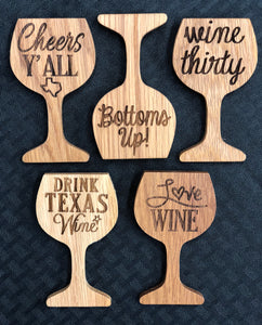 Wine Glass Shaped Magnets
